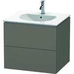 Duravit Waschtischunterbau L-CUBE 514x620x550mm flannel grey seidenmatt