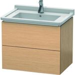 Duravit Waschtischunterbau L-CUBE 469x670x558mm eiche gebürstet