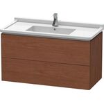 Duravit Waschtischunterbau L-CUBE 469x1020x558mm amerikanisch nussbaum
