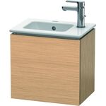 Duravit Waschtischunterbau L-CUBE 294x420x400mm Ans rechts eiche gebürstet