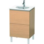 Duravit Waschtischunterbau L-CUBE 419x520x704mm eiche gebürstet