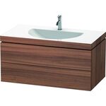 Duravit Möbelwaschtisch DARLING NEW 1000x540mm o ÜL 1 HL nussbaum natur