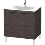 Duravit Möbelwaschtisch DARLING NEW 800x540mm o ÜL 1 HL Ei dunkel gebürstet