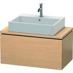 Duravit Konsolenunterschrank L-CUBE 400x820x477mm eiche gebürstet