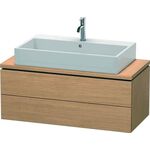 Duravit Konsolenunterschrank L-CUBE 400x1020x477mm europäische eiche