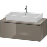 Duravit Konsolenunterschrank L-CUBE 400x1020x547mm flannel grey hochglanz