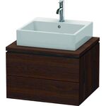 Duravit Konsolenunterschrank L-CUBE 400x620x547mm nussbaum gebürstet