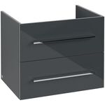 V&B Waschtischunterschrank AVENTO 630x514x452mm Crystal Grey