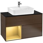 V&B Waschtischunterschrank FINION 1000x603x501mm Regalele. go ma Wln ven