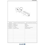 Kludi Waschtischarmatur ZENTA E DN 15 el. 6 V Lithium Bat Ausl. 240mm ch