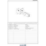 Kludi Waschtischarmatur ZENTA E DN 15 el. Ausl. 190mm 6 V Lithium Bat ch