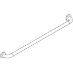 Hewi Haltegriff SERIE 801 88mm ti. d= 33mm Achsmaß 1000mm senfgelb