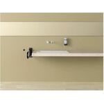 Hewi Stützklappgriff SERIE 801 d= 33mm 600mm aquablau