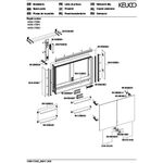 Keuco Spiegelschrank ROYAL LUMOS 1000x735x165mm sil-gebz-elo
