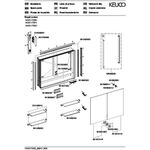 Keuco Spiegelschrank ROYAL LUMOS 900x735x165mm sil-gebz-elo