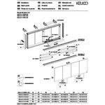 Keuco Spiegelschrank ROYAL MODULAR 2.0 Breite 2100mm Höhe 700mm Tiefe 120mm