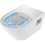 Duravit Wand-Tiefspül-WC D-NEO rimless HygieneGlaze weiß