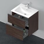 Duravit Waschtischunterbau D-NEO 1 Ausz. 1 Schubk 625x610x462mm Kast. dkl