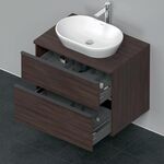 Duravit Waschtischunterbau D-NEO 2 Schubk 644x800x550mm kastanie dunkel