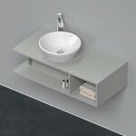 Duravit Waschtischunterbau Compact D-NEO 1 f rechts 260x1000x480mm betongrau mat