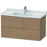Duravit Waschtischunterbau XBASE 2 Schubk 560x1000x468mm europ. eiche