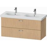 Duravit Waschtischunterbau XBASE 2 Schubkästen 560x1150x458mm eiche natur
