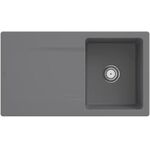 V&B Spüle SILUET 50 900x510mm Handbet. stone