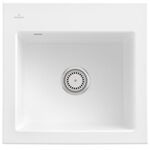 V&B Spüle SUBWAY 50 S 525x510mm Handbet. stone white
