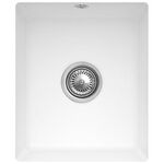 V&B Unterbauspüle SUBWAY 45 SU 375x440mm Exzent. stone white
