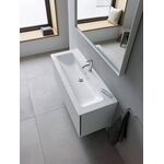 Duravit Möbelwaschtisch ME by Starck m ÜL m HLB 1230x490mm 1 Hahnloch weiß WG
