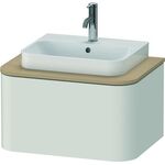 Duravit Konsolenunterschrank HAPPY D.2 P 354x650x480mm nordic weiß seidenmatt