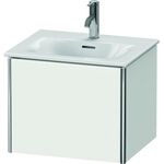 Duravit Waschtischunterbau XSQUARE 397x510x418mm, 1 Auszug weiß seidenmatt