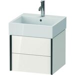 Duravit Waschtischunterbau XVIU 397x484x454mm Prof. sw ma weiß hochglanz