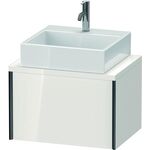 Duravit Konsolenunterschrank XVIU 400x600x478mm Prof. sw ma weiß hochglanz