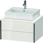 Duravit Konsolenunterschrank XVIU 400x700x548mm Prof. sw ma weiß hochglanz