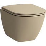 Laufen Wand-WC Kompakt LUA tief 360x490mm verd. Befest bahamabeige