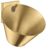 Seifenschale AXOR STARCK ORGANIC Wandmontage brushed gold optic