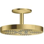 Kopfbrause 280 1jet AXOR ONE mit Deckenanschluss brushed brass