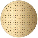 Kopfbrause 250 1jet AXOR Montage Decke-Aufputz brushed gold optic