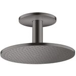 Kopfbrause 300 1jet AXOR Deckenmontage brushed black chrome