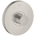 Thermostat SHOWERSELECT ROUND AXOR Highflow Unterputz stainless steel optic
