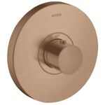 Thermostat SHOWERSELECT ROUND AXOR Highflow, Unterputz brushed red gold