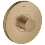 Thermostat SHOWERSELECT ROUND AXOR Highflow, Unterputz brushed bronze