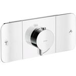 Fertigmontageset AXOR ONE f UP-Thermostat 2 Verbr Stain st optic