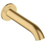 Wanneneinlauf AXOR UNO gebogen brushed gold optic