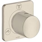Abstell- u Umstellventil AXOR CITTERIO M Trio/Quattro, Unterputz brushed nickel