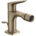 Einhebel-Bidetmischer AXOR CITTERIO M DN 15 m ZAG 1 1/4Zoll brushed nickel