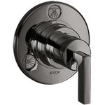 Ab-/Umstellventil AXOR CITTERIO T/Q UP m HGri polished black chrome