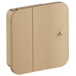 Abstellventil AXOR ONE DN 15, Unterputz brushed bronze