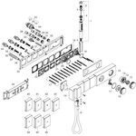 Fertigmontageset SELECT AXOR EDGE f UP Therm.modul 3 Verbr pol. red go Dia